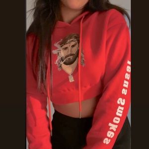 Beautiful cropped hoodie. Unopened.